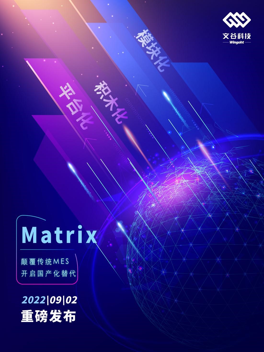 Matrix · 颠覆传统MES 终结MES的项目化时代